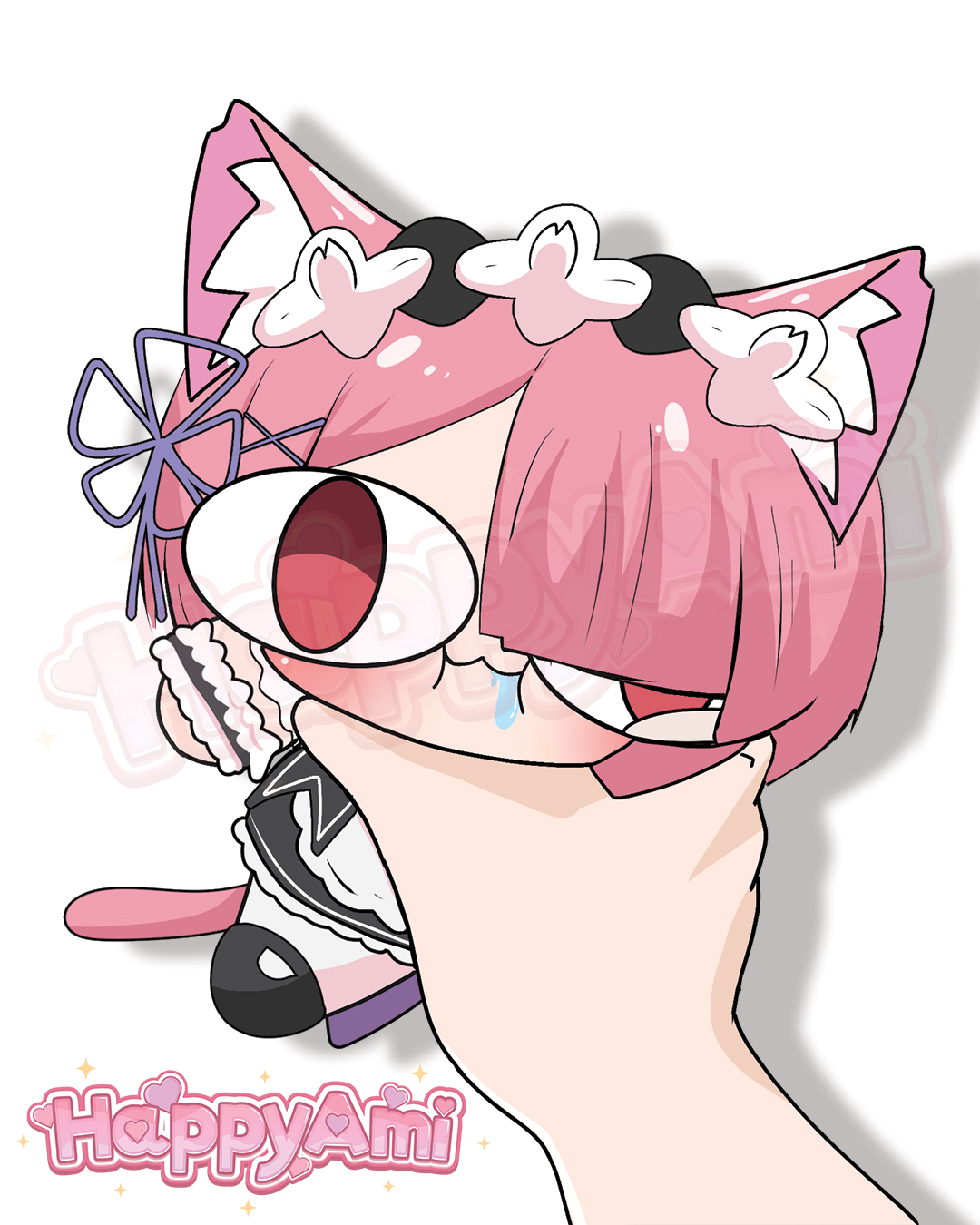 Squeezed Neco Stickers