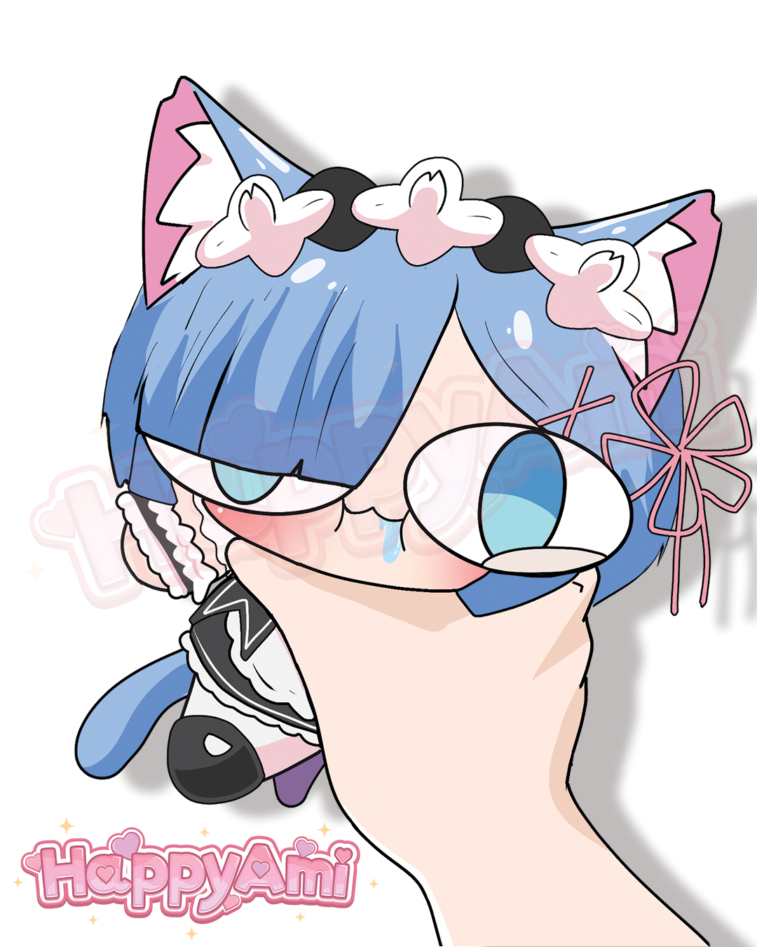 Squeezed Neco Stickers