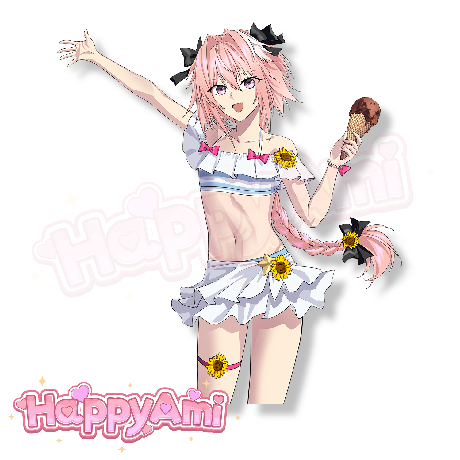 Summer Astolfo Stickers