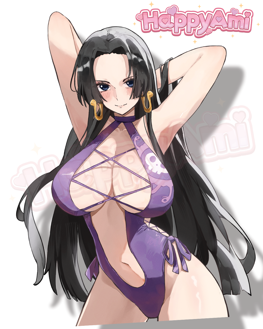 Summer Boa Hancock Stickers (Pre-Orders)