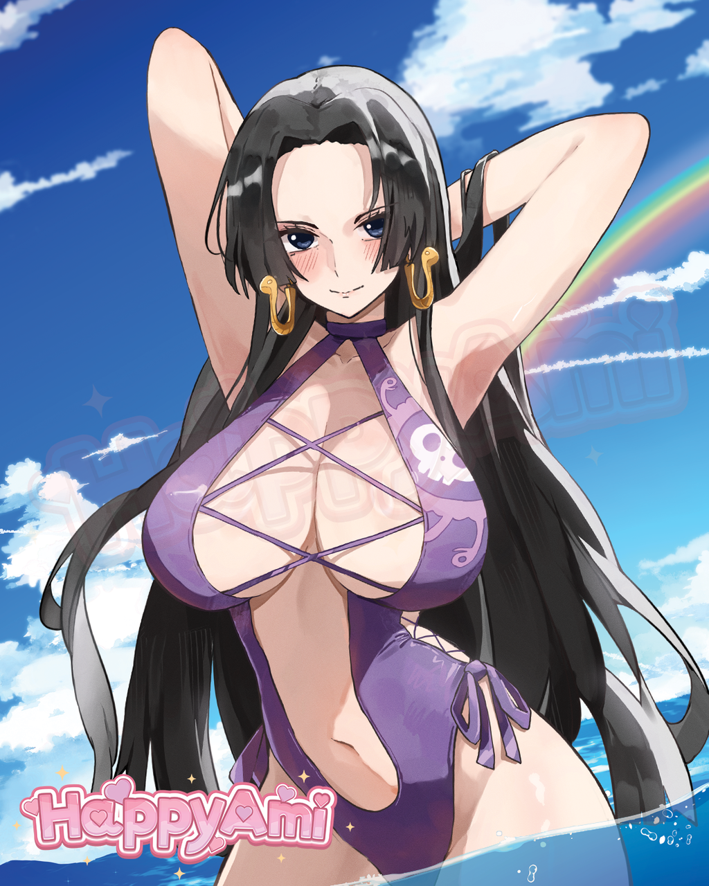 Summer Boa Hancock Stickers (Pre-Orders)