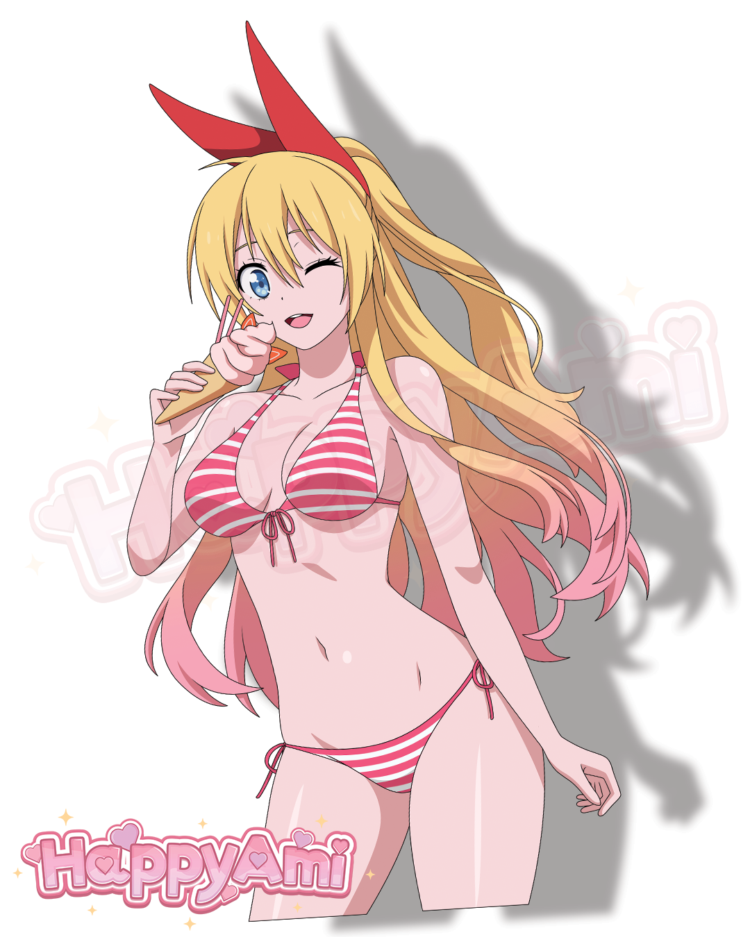 Summer Chitoge Stickers
