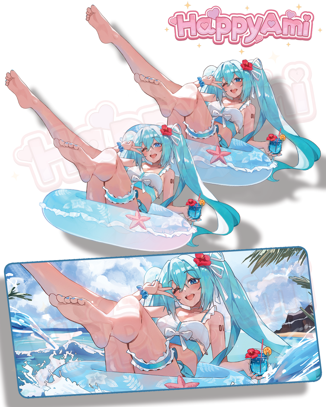 Summer Miku Floatie Bundle (Pre-Orders)