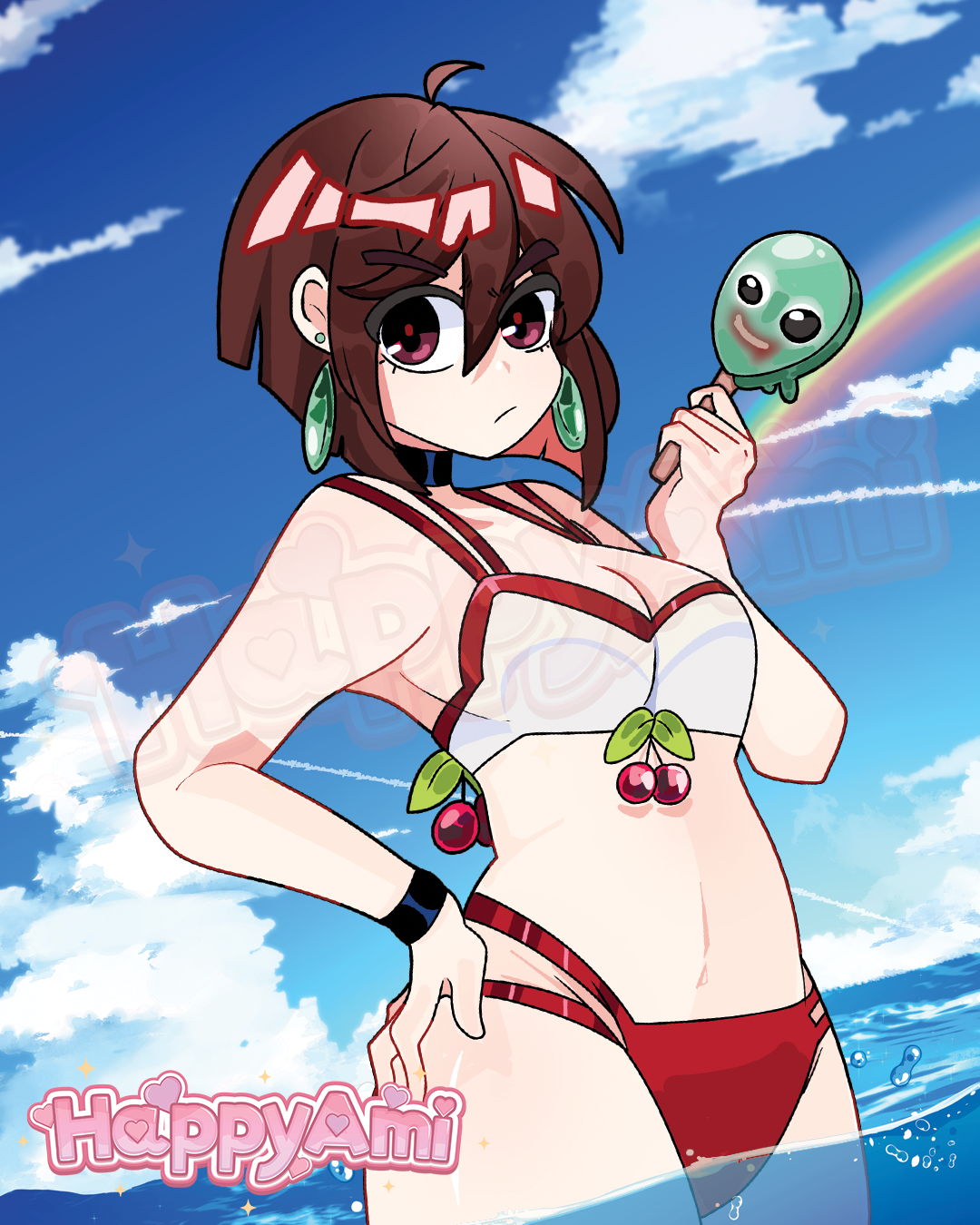 Summer Momo Stickers